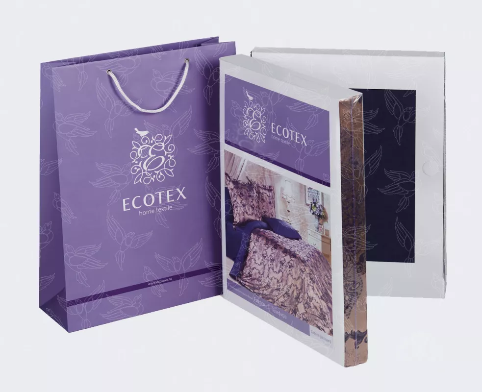 Комплект постельного белья. Ecotex. Эстетика. Альфредо.