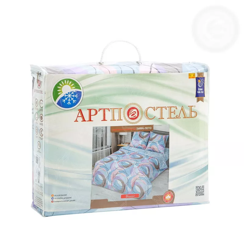 Комплект постельного белья. Арт-постель. Вальс.