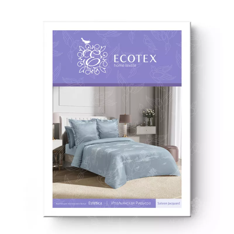 Комплект постельного белья. Ecotex. Эстетика. Итальянская Ривьера.