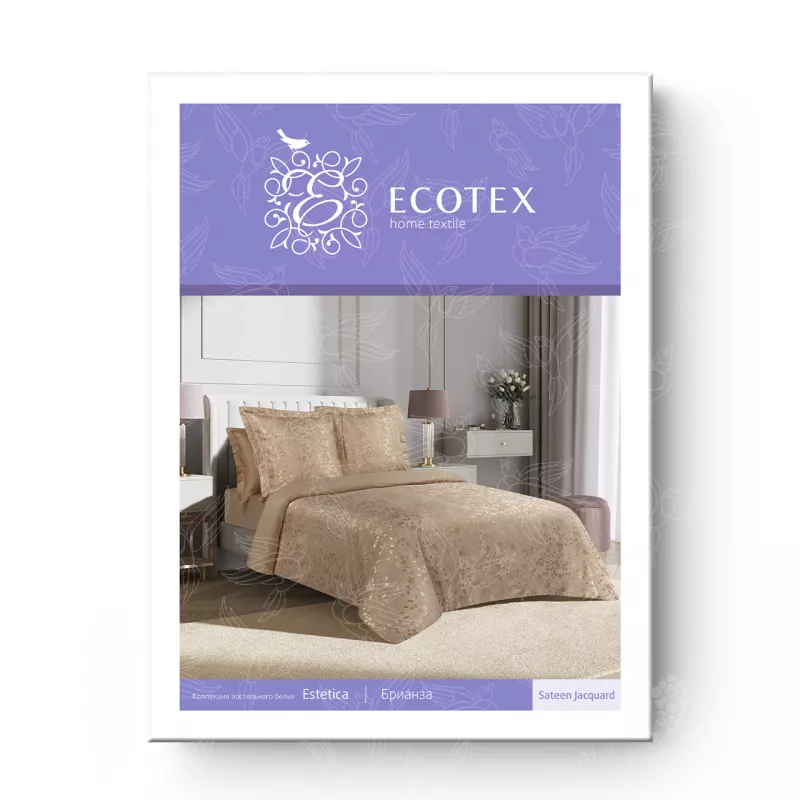 Комплект постельного белья. Ecotex. Эстетика. Брианза.