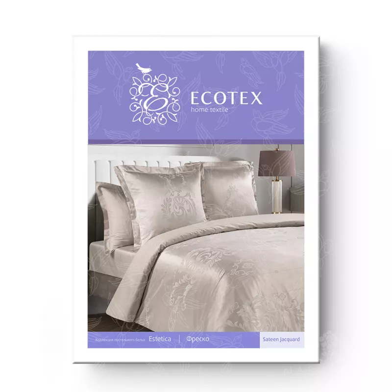 Комплект постельного белья. Ecotex. Эстетика. Фреско.