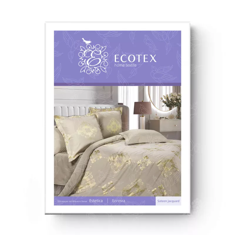 Комплект постельного белья. Ecotex. Эстетика. Богема.