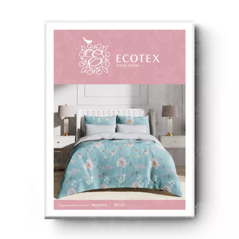 Комплект постельного белья. Ecotex. Гармоника. Весна.