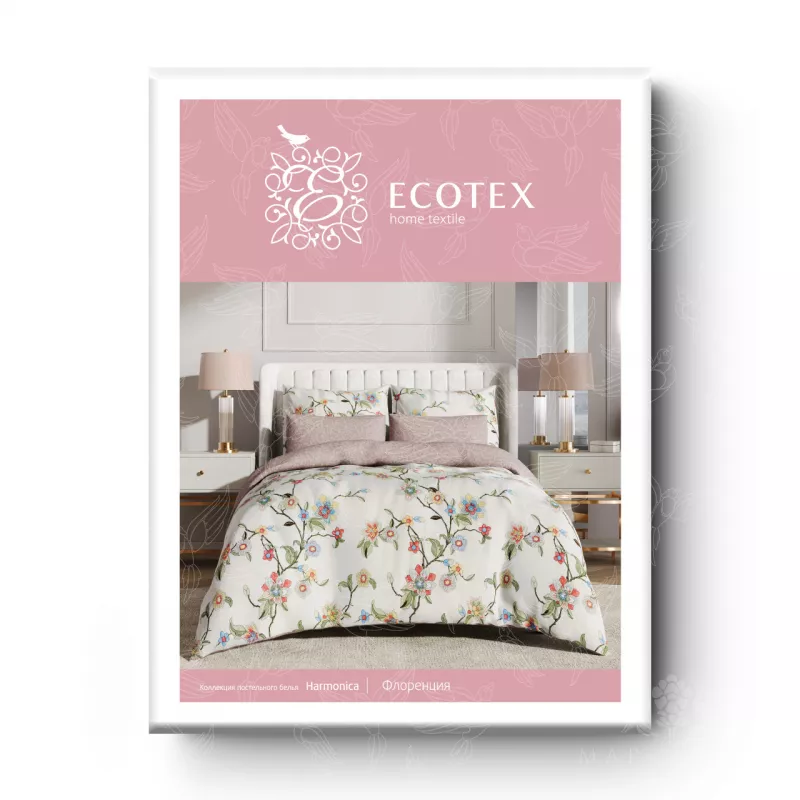Комплект постельного белья. Ecotex. Гармоника. Флоренция.