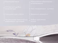 Комплект постельного белья. Ecotex. Гармоника. Магнолия.