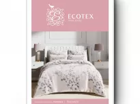 Комплект постельного белья. Ecotex. Гармоника. Перламутр.