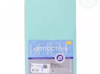 Простынь на резинке. Арт-постель. Поплин. Ментоловый. купить Простынь на резинке. Арт-постель. Поплин. Ментоловый.