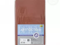 Простынь на резинке. Арт-постель. Поплин. Коричневый. купить Простынь на резинке. Арт-постель. Поплин. Коричневый.