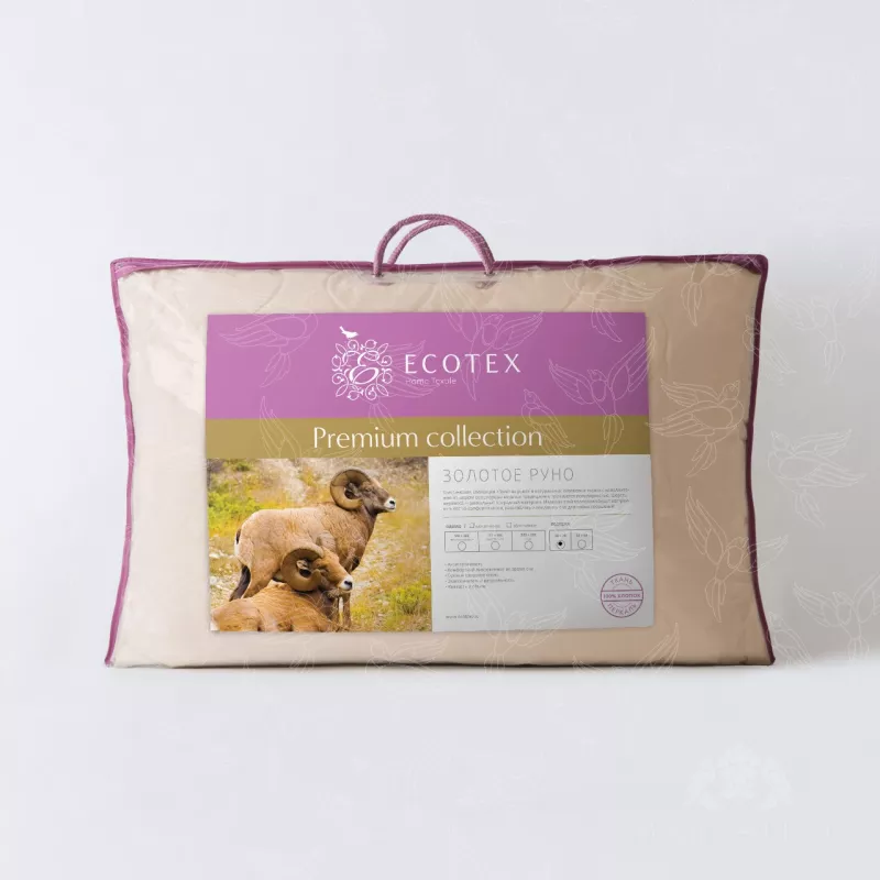 Подушка. Ecotex. Золотое руно.