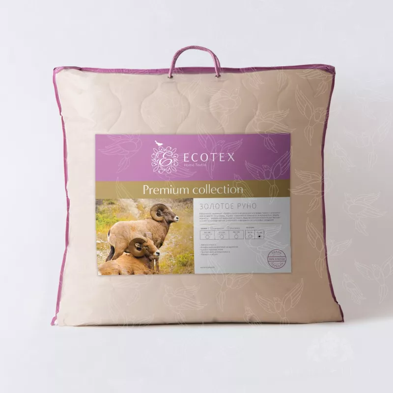 Подушка. Ecotex. Золотое руно.