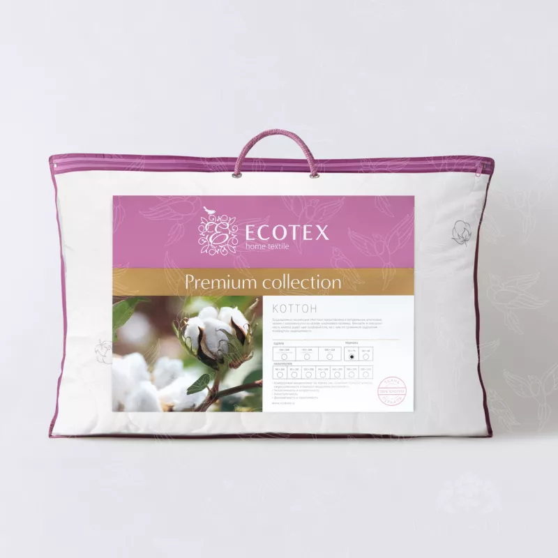 Подушка. Ecotex. Коттон.