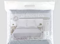 Покрывало (ультрастеп). Арт-постель. Серебристый. купить Покрывало (ультрастеп). Арт-постель. Серебристый.