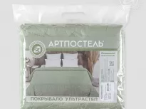 Покрывало (ультрастеп). Арт-постель. Оливковый с кантом. купить Покрывало (ультрастеп). Арт-постель. Оливковый с кантом.