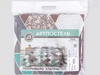 Покрывало (ультрастеп). Арт-постель. Скай.