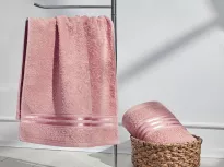 Полотенце. Ecotex. Гранд. розовое.