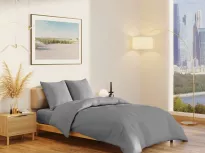 Комплект постельного белья. Ecotex. Love Colors. темно-серый. купить Комплект постельного белья. Ecotex. Love Colors. темно-серый.