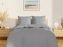 Комплект постельного белья. Ecotex. Love Colors. темно-серый. купить Комплект постельного белья. Ecotex. Love Colors. темно-серый.