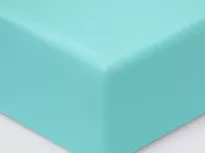 Простыня на резинке. Ecotex. Моноспейс. Бирюзовый. купить Простыня на резинке. Ecotex. Моноспейс. Бирюзовый.