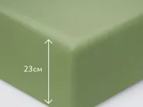 Простыня на резинке. Ecotex. Моноспейс. Зеленый. купить Простыня на резинке. Ecotex. Моноспейс. Зеленый.