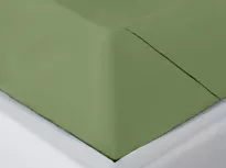 Простыня. Ecotex. Моноспейс. Зеленый.