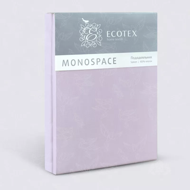 Пододеяльник. Ecotex. Моноспейс. Сиреневый.