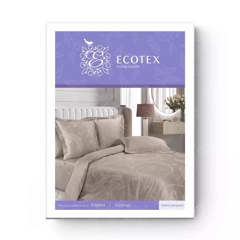 Комплект постельного белья. Ecotex. Эстетика. Лоренцо.