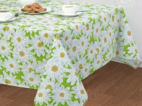 Скатерть столовая из рогожки. Арт-Постель. София зеленый. купить Скатерть столовая из рогожки. Арт-Постель. София зеленый.