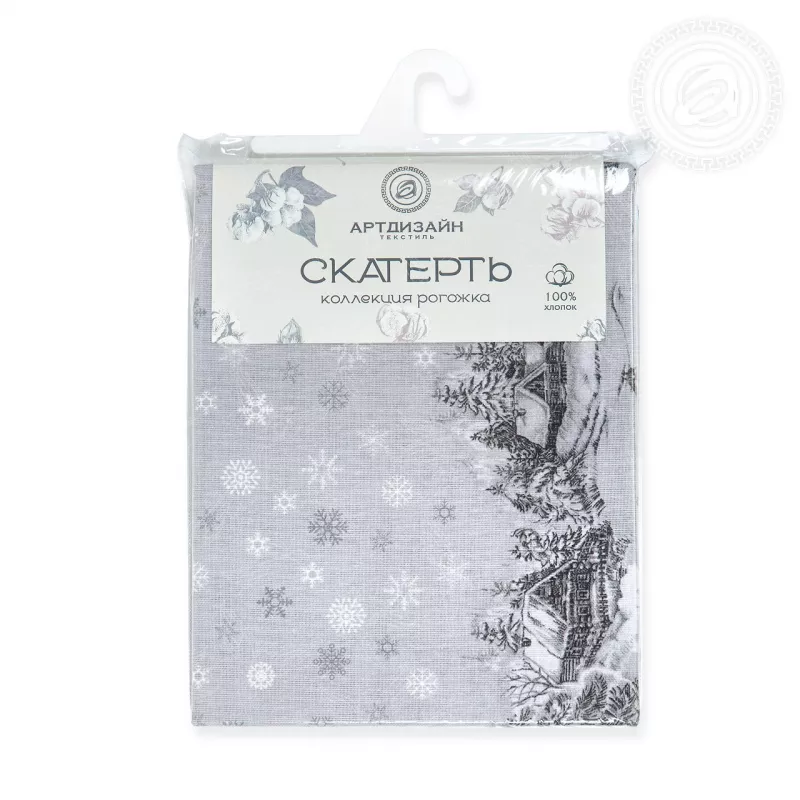 Скатерть столовая из рогожки. Арт-Постель. Сочельник.