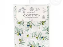 Скатерть столовая из рогожки. Арт-Постель. Долина. купить Скатерть столовая из рогожки. Арт-Постель. Долина.