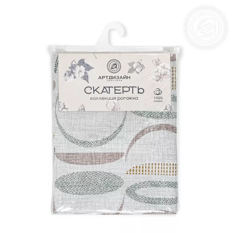 Скатерть столовая из рогожки. Арт-Постель. Тенор.