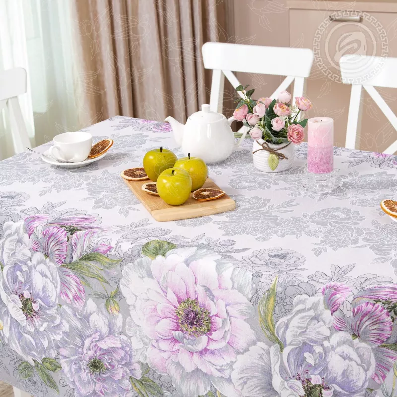 Скатерть столовая из рогожки. Арт-Постель. Элеонора.