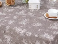 Скатерть столовая из рогожки. Арт-Постель. Шишкин лес. купить Скатерть столовая из рогожки. Арт-Постель. Шишкин лес.