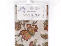Скатерть столовая из рогожки. Арт-Постель. Армелия. купить Скатерть столовая из рогожки. Арт-Постель. Армелия.