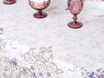Скатерть столовая из рогожки. Арт-Постель. Мазурка.