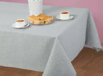 Скатерть столовая из рогожки. Арт-Постель. Лён. купить Скатерть столовая из рогожки. Арт-Постель. Лён.