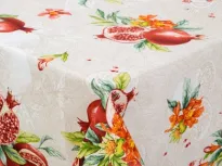 Скатерть столовая из рогожки. Арт-Постель. Вкус граната. купить Скатерть столовая из рогожки. Арт-Постель. Вкус граната.