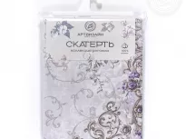 Скатерть столовая из рогожки. Арт-Постель. Мазурка.