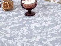Скатерть столовая из рогожки. Арт-Постель. Анис.