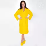 Халат банный. Арт - Постель.Вафельное полотно.