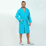 Халат банный. Арт - Постель.Вафельное полотно.