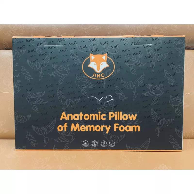 Подушка Анатомическая. ЛИС. Classic COMFORT.